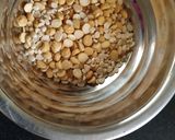 A picture of step 2 of Lemon Rice With Masala curd.
