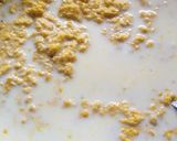A picture of step 6 of Corn Khichdi or Makai no dano.