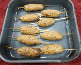 চিকেন কাঠি কাবাব। Chicken Stick Kabab রেসিপির ধাপ 2 ছবি