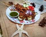 Foto langkah ke 9 dari resep Sate Ayam Bumbu Kacang.