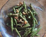 A picture of step 3 of Stir fry beans.