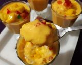 A picture of step 10 of Mango surprise delight.
