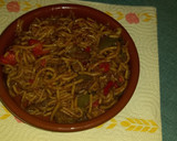 Foto del paso 7 de la receta: Espaguetis con ternera estilo chino
