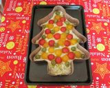 Foto del passaggio 3 della ricetta Focaccia Albero di Natale