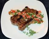 Foto del paso 4 de la receta CHULETAS DE PUNTA PALETA DE CERDO, A LA PLANCHACON PICO DE GALLO, KETO, JON STYLE