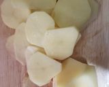 Csirkemelles rakott krumpli recept fázis 1 fotója