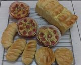 Foto langkah ke 5 dari resep Eggless bread....(roti tanpa telur).....4*12*2018.