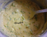 A picture of step 2 of Green Garlic Methi Pakora.