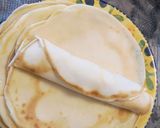 Une image de l'étape 6 de Crêpes gratinées béchamel poulet gruyère.