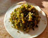 A picture of step 7 of Lilva ni kachori.