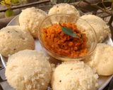 রাভা ইডলি ও টমেটোর চাটনি (rava idli o tomator chatni recipe in Bengali) রেসিপি ধাপ - 3 ছবি