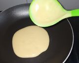 Foto langkah ke 4 dari resep Pancake santan rasa durian.