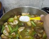 Foto langkah ke 3 dari resep Lodeh terong ijo bumbu iris.