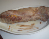 Foto del paso 9 de la receta: Solomillo de cerdo relleno y envuelto en hojaldre al horno