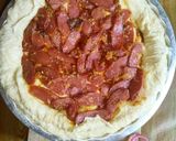 Foto langkah ke 9 dari resep Pizza homemade.