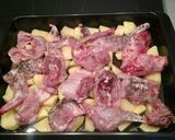 Foto del paso 3 de la receta: Conejo asado con patatas