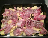 Foto del paso 3 de la receta: Conejo asado con patatas