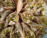 صورة لخطوة 8 من وصفة قطايف القشطه 👍🏻😋