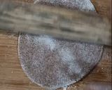 A picture of step 1 of Ragi Roti and Vaal Beans Subji.