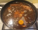 Une image de l'étape 9 de Petit Salé aux Lentilles.
