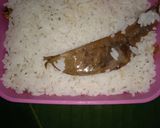 Foto langkah ke 4 dari resep Resep Nasi Bakar Oseng Jamur Ikan Teri.