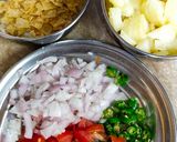 A picture of step 1 of Chattpatti channa chaat.