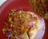 A picture of step 6 of Bandashe (Hausa Burger).