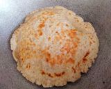 A picture of step 3 of Sabudana and Singhara flour Paratha.