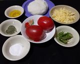 A picture of step 5 of Pizza Margherita.