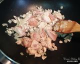 青醬奶油雞肉義大利麵的食譜步驟4照片