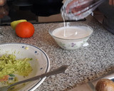 Foto del paso 3 de la receta: Vaso con Espuma de Aguacate, Atún y Tomate (Navidad)