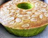 Cara Membuat Bolu Pandan Almond 5