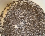 A picture of step 1 of Chia Seeds Pudding with Apricot compote.