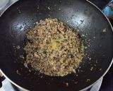 A picture of step 3 of Rajma Chawal.