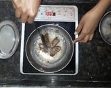 A picture of step 7 of Alu vadi.