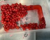 Une image de l'étape 2 de Gâteau au skyr abricots et groseilles (sucre glace et levure).