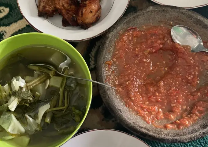 Langkah-langkah untuk membuat Cara bikin Sayur Asem Rumahan