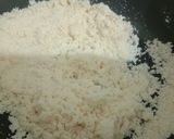 A picture of step 1 of Orange semolina Halwa.