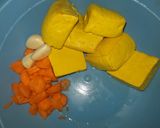 Foto langkah ke 1 dari resep Tahu Ayam berlauk (frozzen).