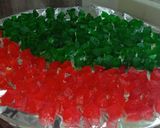 A picture of step 4 of Watermelon tutti fruity.