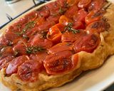 A picture of step 4 of Tomato Tarte Tatin.