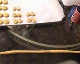 A picture of step 3 of Koulourakia (Greek butter cookies).