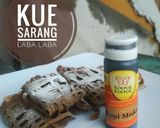 Foto langkah ke 5 dari resep 30. Kue jaring laba laba moka.