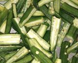 भिंडी मसाला (Bhindi masala recipe in Hindi) रेसिपी चरण 1 फोटो