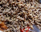 A picture of step 3 of Munga Ke phool ki sabji.