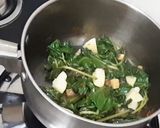 A picture of step 6 of Palak soup for babies|Spinach soup for 8+months babies.