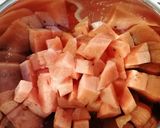 Une image de l'étape 1 de Confiture de pastèque.