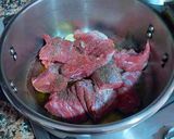 Foto del paso 3 de la receta Ternera en salsa de ras el hanout con judías verdes y zanahorias