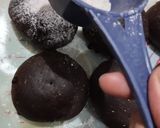 Foto langkah ke 7 dari resep Triple Dark Brownies Sourdough Bread.