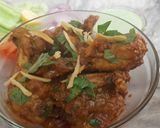 A picture of step 4 of Chicken Karahi❤😍.